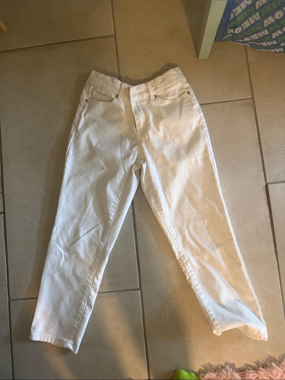 Juicy Couture High-Rise White Women's Jeans skinny